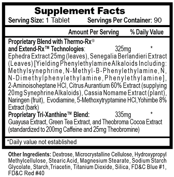 Hi Tech Pharmaceuticals Lipodrene Hardcore