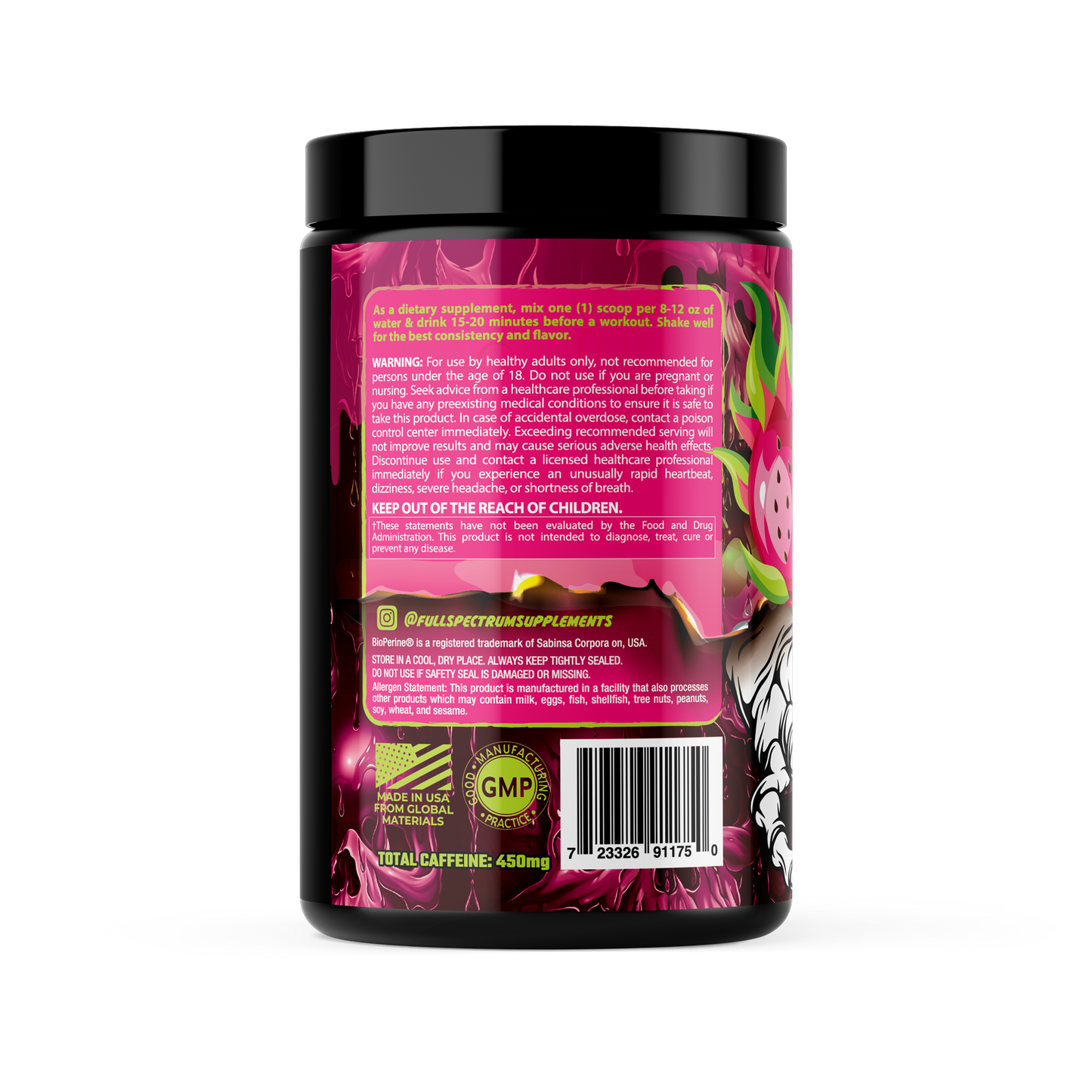 N.O.TORIOUS RAGE XTREME LIMITED EDITION DRAGONFRUIT