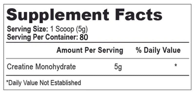 Hi Tech Pharmaceuticals Creatine Monohydrate