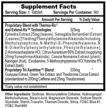 Hi Tech Pharmaceuticals Lipodrene Hardcore