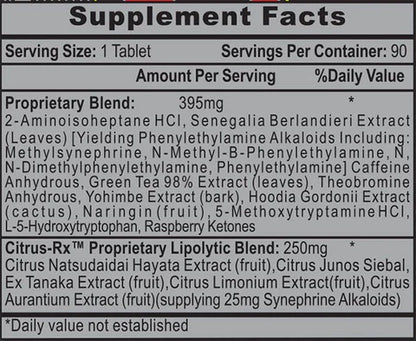 Hi Tech Pharmaceuticals Lipodrene Xtreme