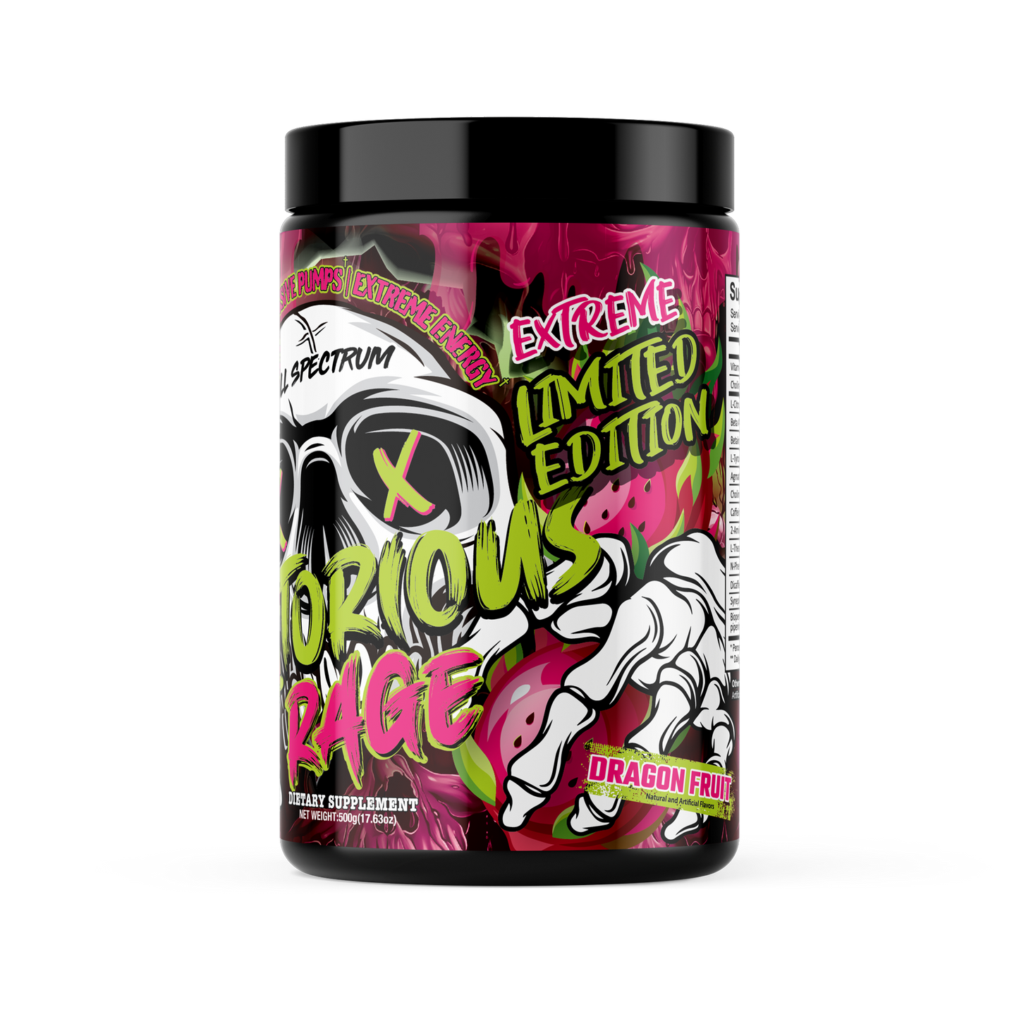 N.O.TORIOUS RAGE XTREME LIMITED EDITION DRAGONFRUIT