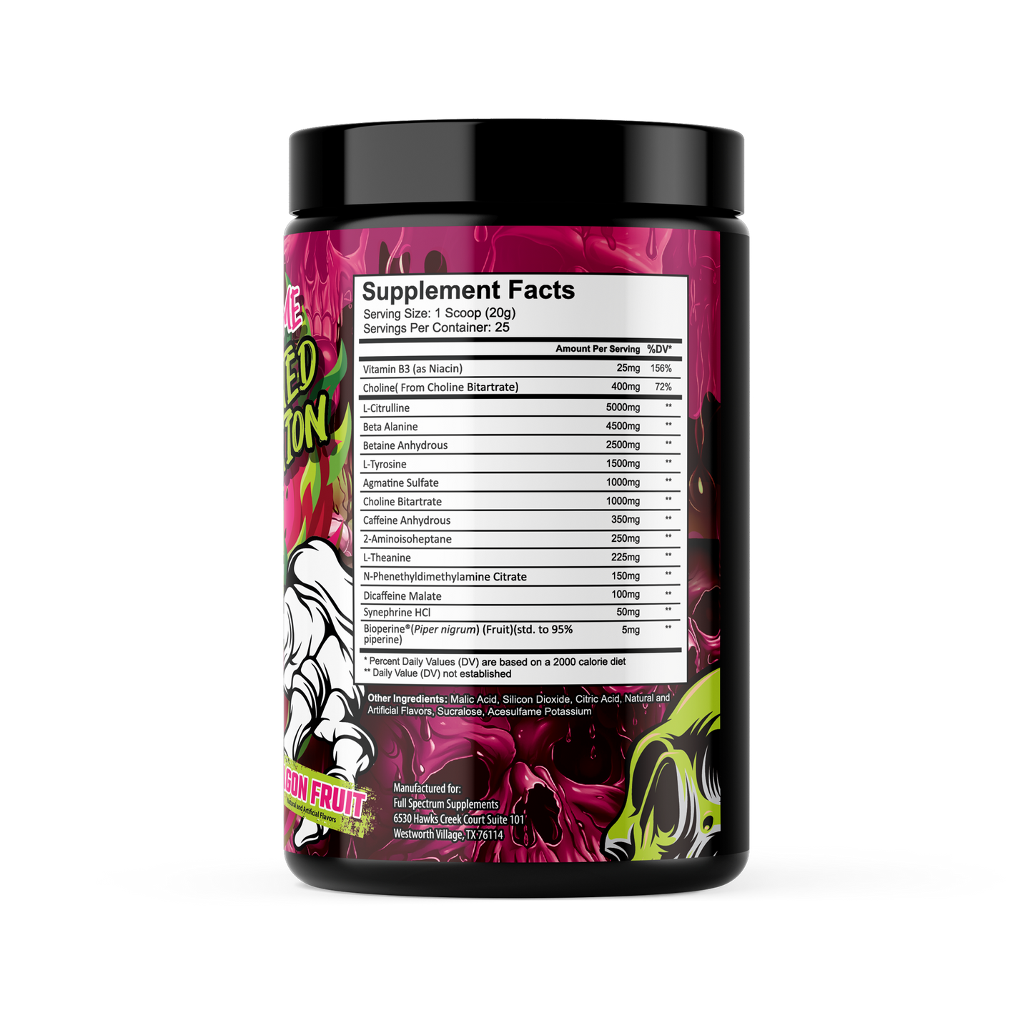 N.O.TORIOUS RAGE XTREME LIMITED EDITION DRAGONFRUIT