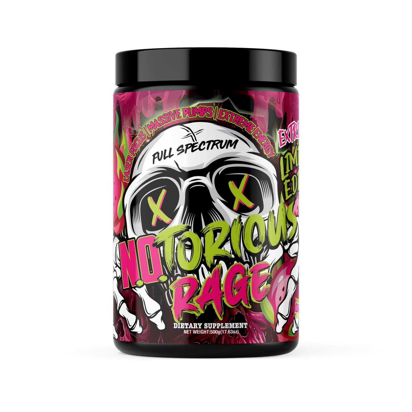 N.O.TORIOUS RAGE XTREME LIMITED EDITION DRAGONFRUIT