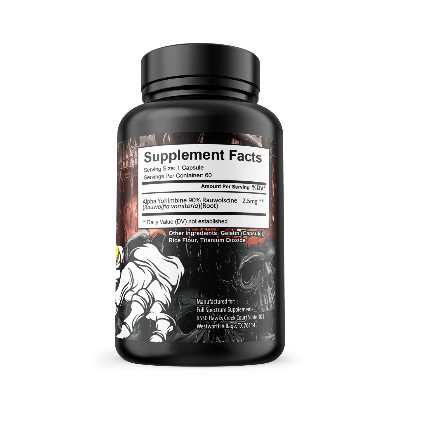 Full Spectrum Supplements N.O.TORIOUS Alpha Yohimbine
