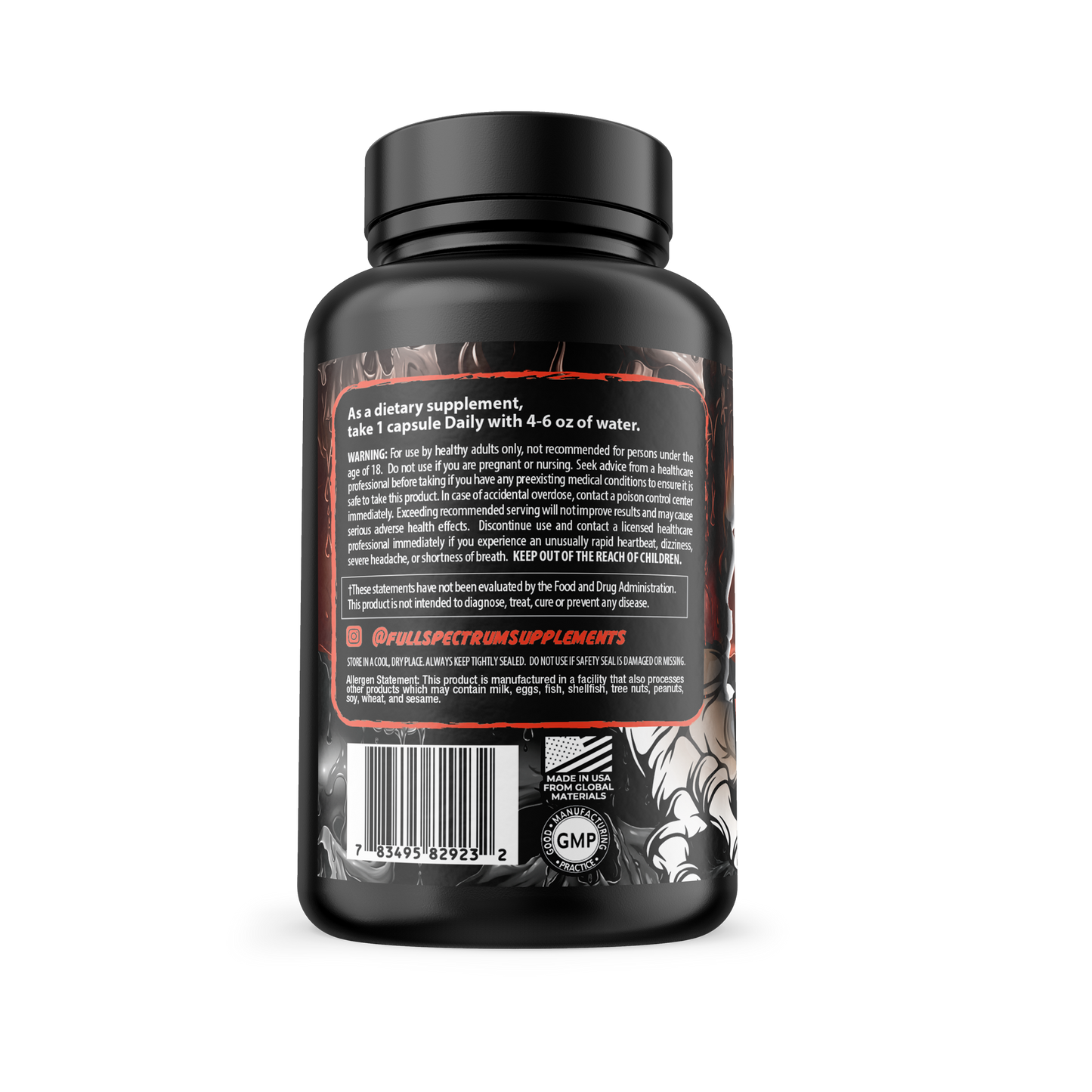 Full Spectrum Supplements N.O.TORIOUS Alpha Yohimbine
