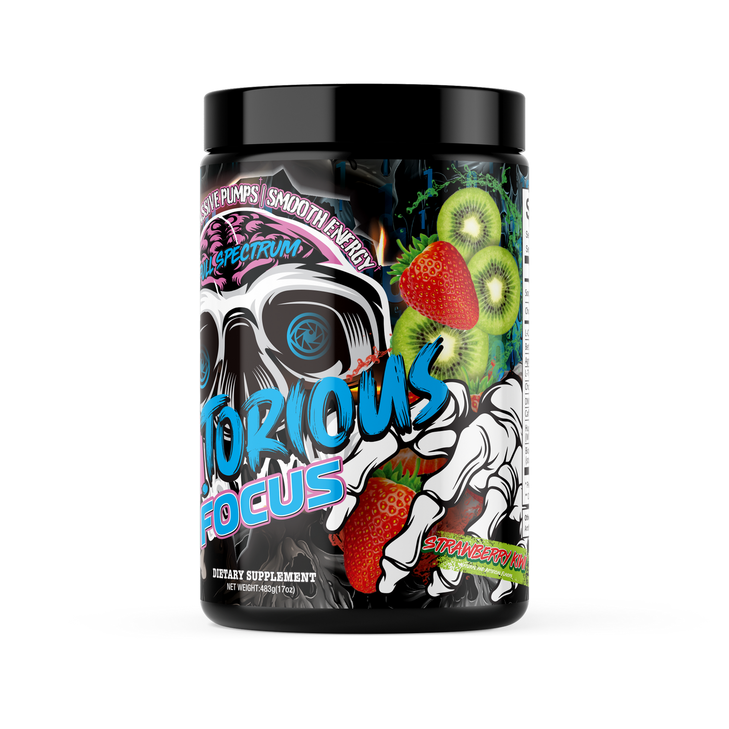 N.O.TORIOUS FOCUS - Strawberrry Kiwi