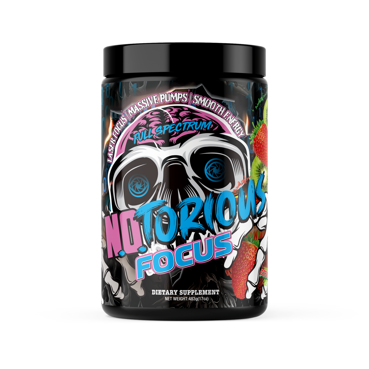 N.O.TORIOUS FOCUS - Strawberrry Kiwi