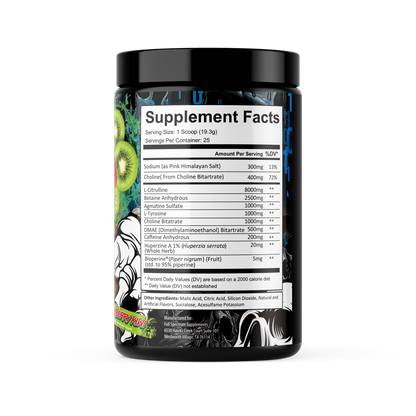 N.O.TORIOUS FOCUS - Strawberrry Kiwi