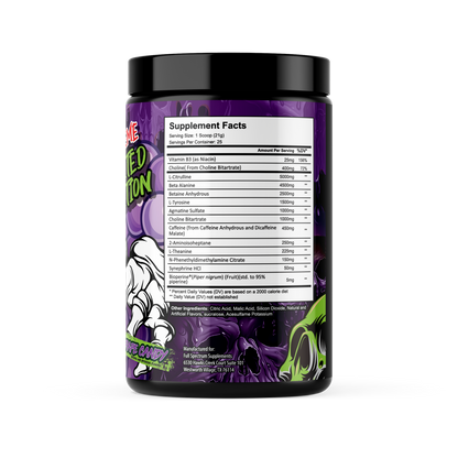 N.O.TORIOUS RAGE EXTREME: LIMITED EDITION Grape Candy Pre-Workout