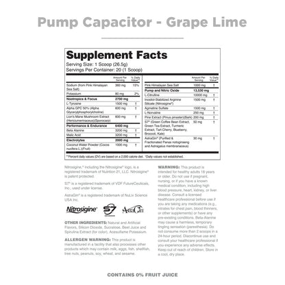 Nutrithority Pump Capacitor