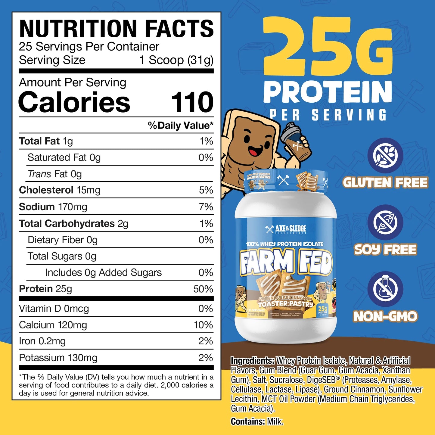 Axe & Sledge Farm Fed Protein