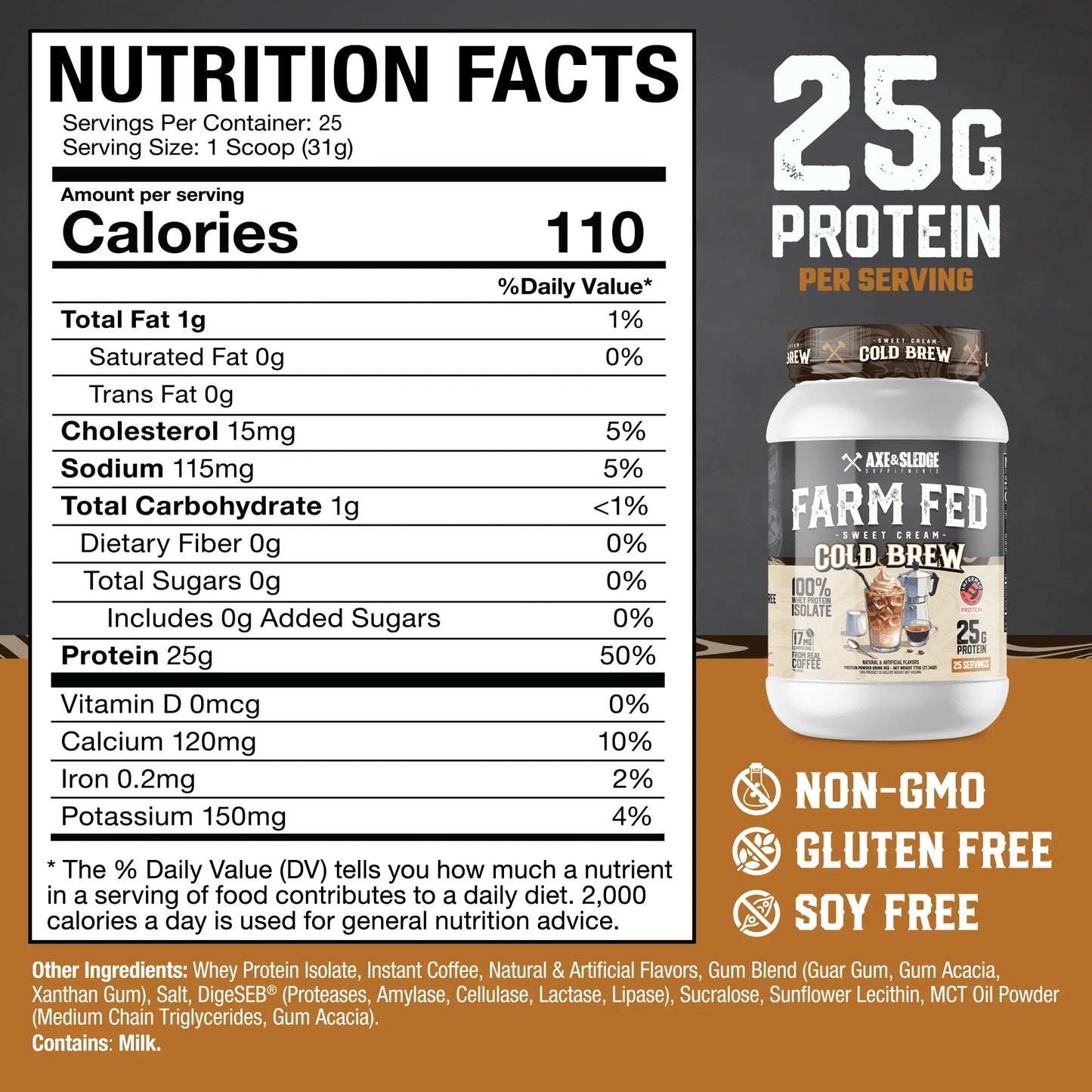 Axe & Sledge Farm Fed Protein