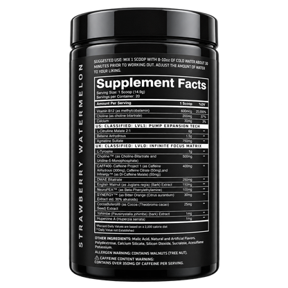 NooAnon Ultraviolet Pre-Workout
