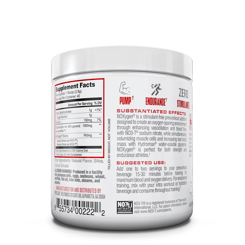 Purus Labs Noxygen Unflavored