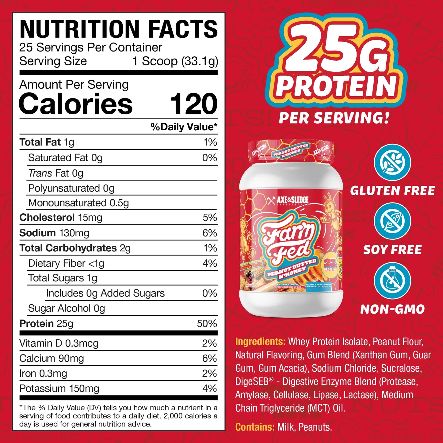 Axe & Sledge Farm Fed Protein
